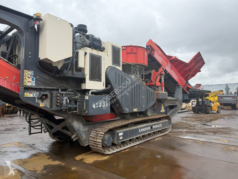 Drvenie, recyklácia Sandvik QS 331