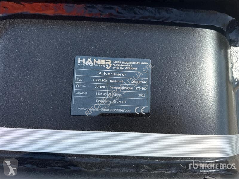 Britadeira, reciclagem  Haener HPX1200...