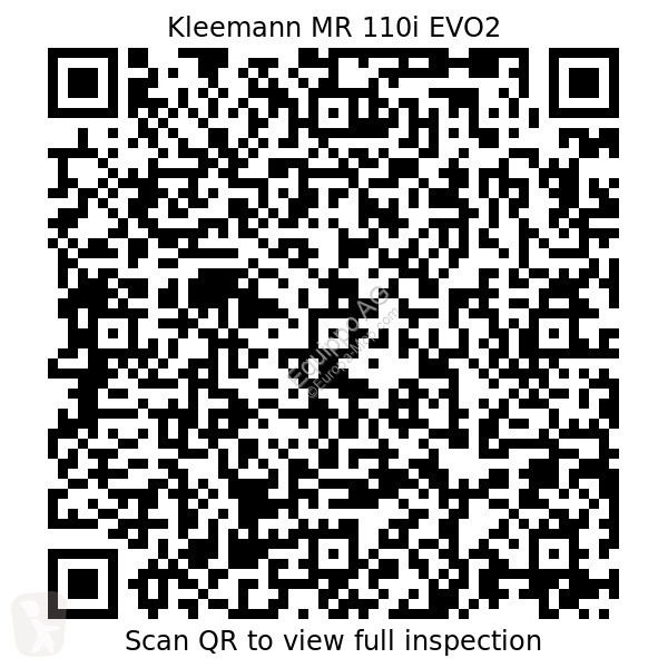 Trituración, reciclaje Kleemann MR 110i EVO2