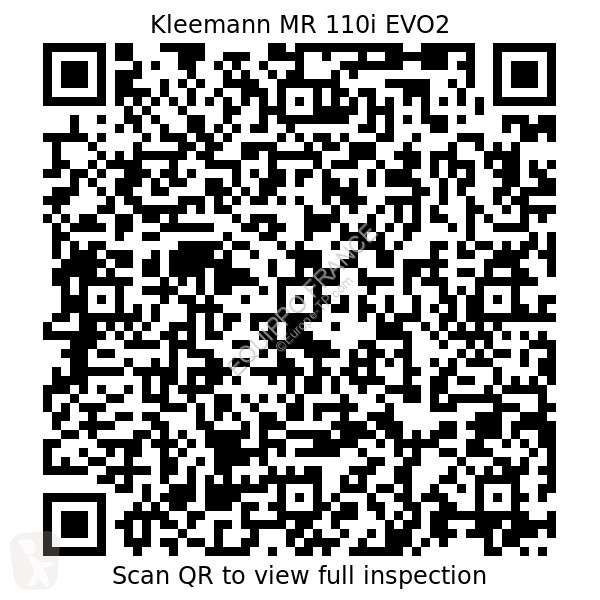 تفتيت، إعادة التدوير Kleemann MR 110i EVO2