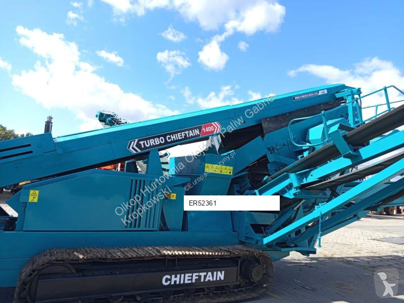 تفتيت، إعادة التدوير Powerscreen