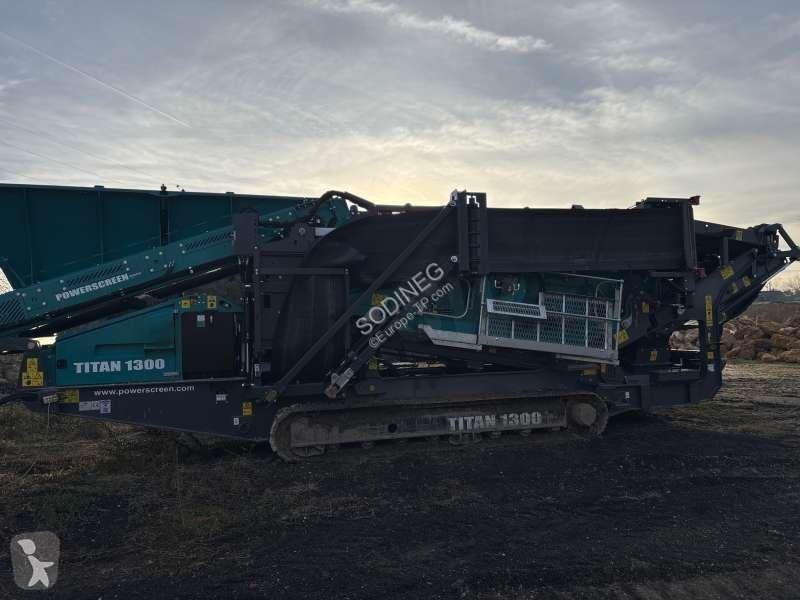 Krossning, återvinning Powerscreen  TITAN 1300