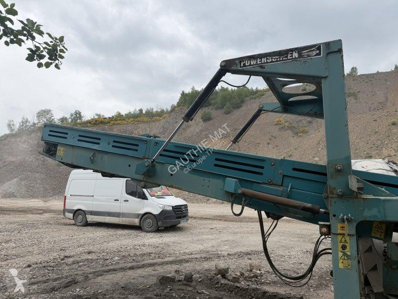Krossning, återvinning Powerscreen