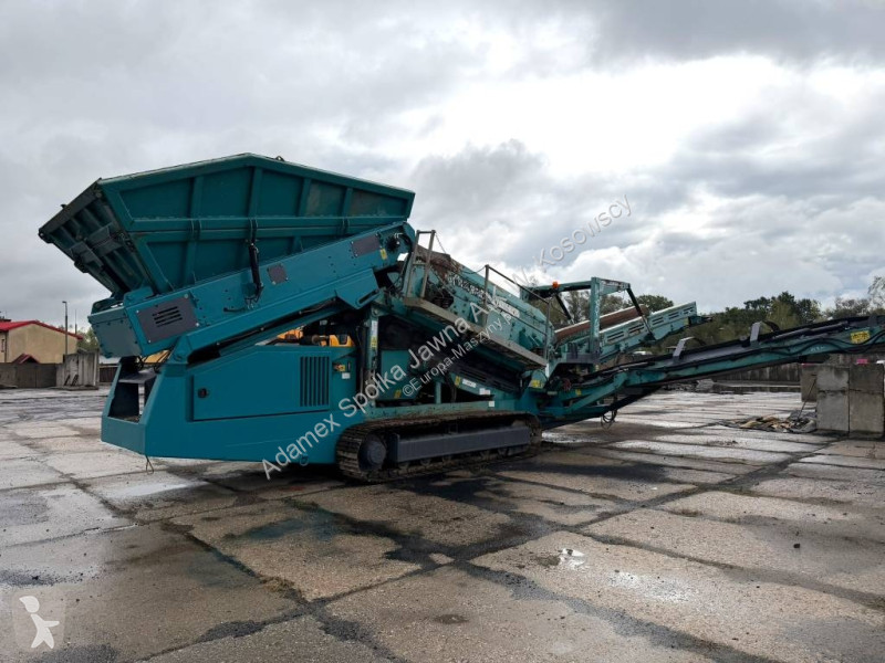Krossning, återvinning Powerscreen