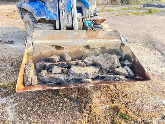 Kruszenie, recykling Bagela BA 7000 F