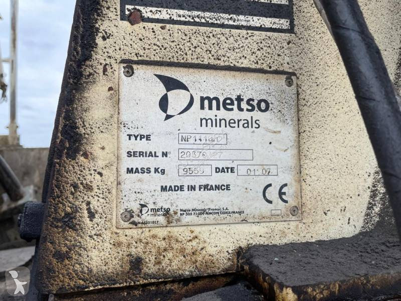 Knusning, genvinding Metso Minerals METSO...