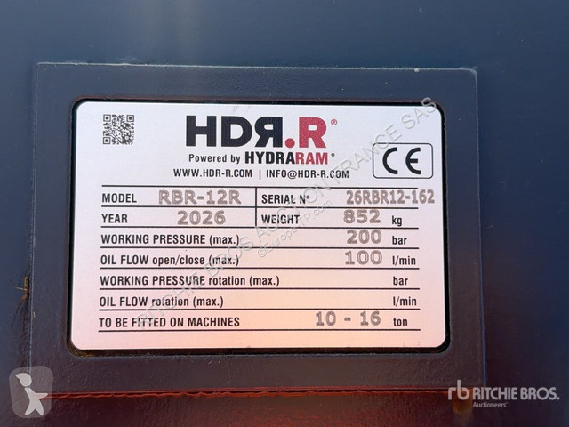 Concassage, recyclage Hydraram  RBR-12R
