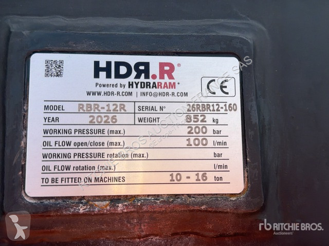 Concassage, recyclage Hydraram  RBR-12R