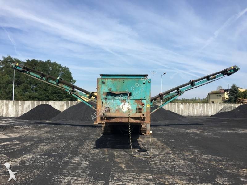 Krossning, återvinning Powerscreen Chieftain 1400