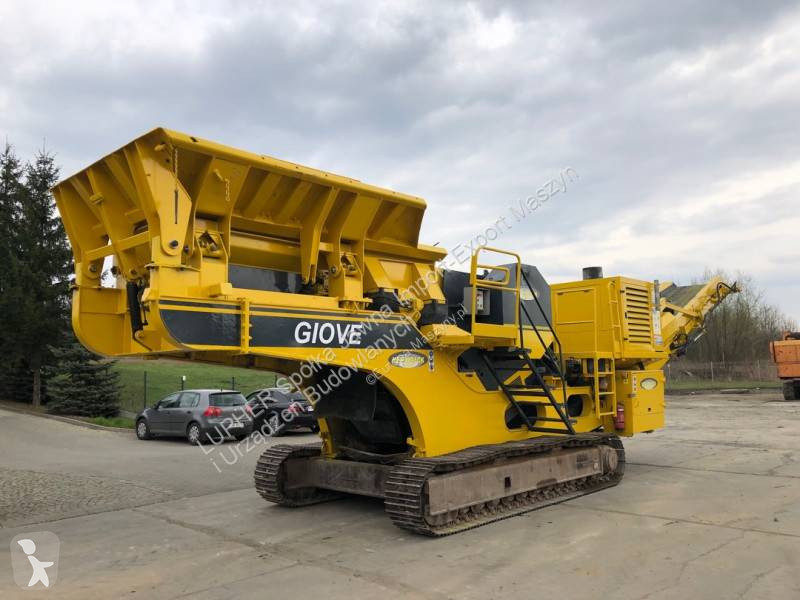 Breken, recyclen Keestrack B5 (GIOVE)