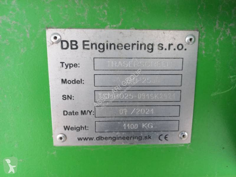 Krossning, återvinning DB Engineering DB-25 SC