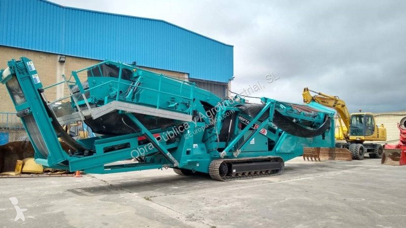 Krossning, återvinning Powerscreen Turbo