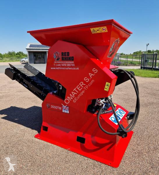 Krossning, återvinning Red Rhino 3000