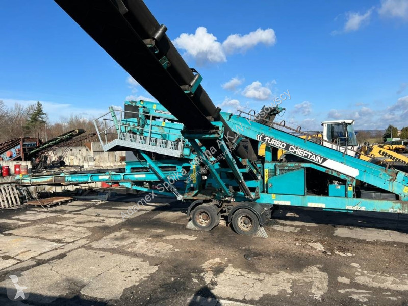 Krossning, återvinning Powerscreen