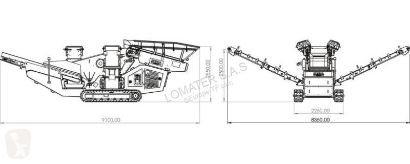 Concassage, recyclage Seba S 2510