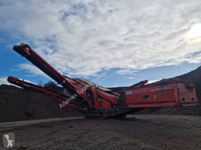 Drcení, recyklace Terex 684 3-DECK