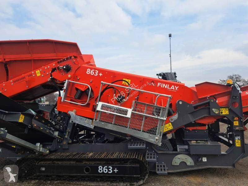 Concasare, reciclare Finlay 863