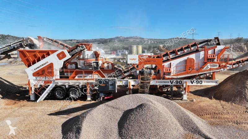 Krossning, återvinning Constmach 250 T/H...