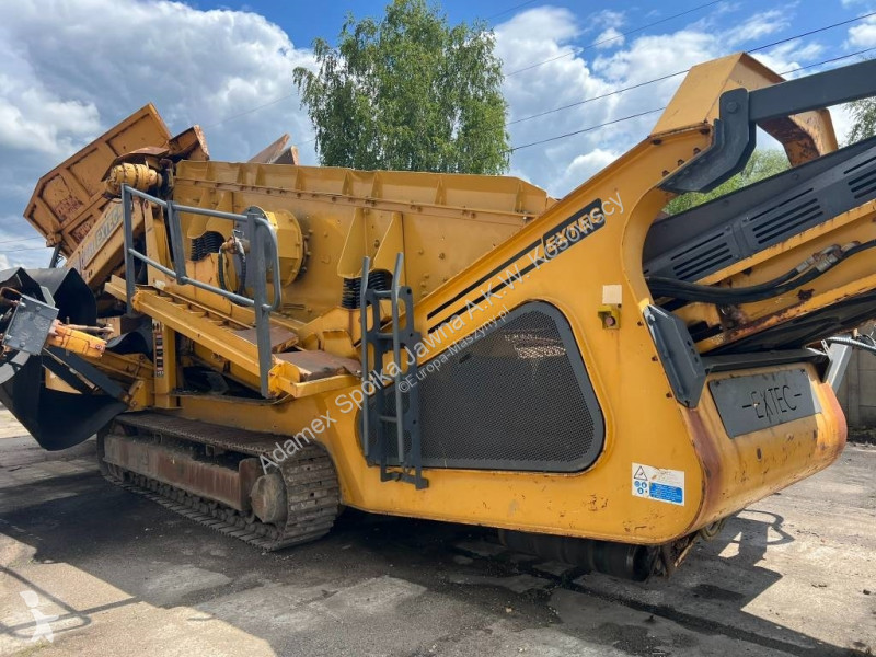 Krossning, återvinning Extec E7 (Sandvik QE340)