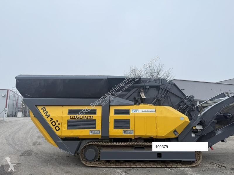 Krossning, återvinning Rubble Master RM 100