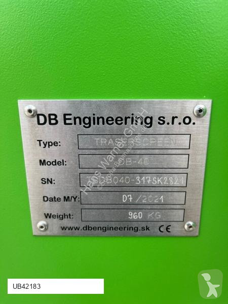 Krossning, återvinning DB Engineering DB 40