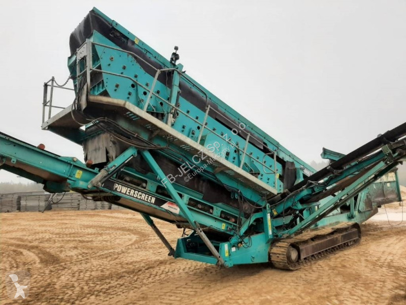 Krossning, återvinning Powerscreen Chieftain 2100