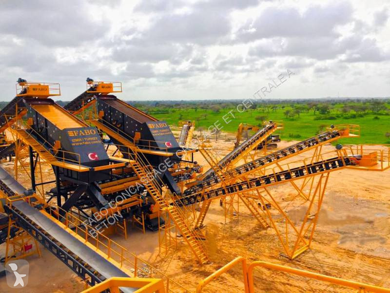 Breken, recyclen Fabo  MACHINE FIXE DE...