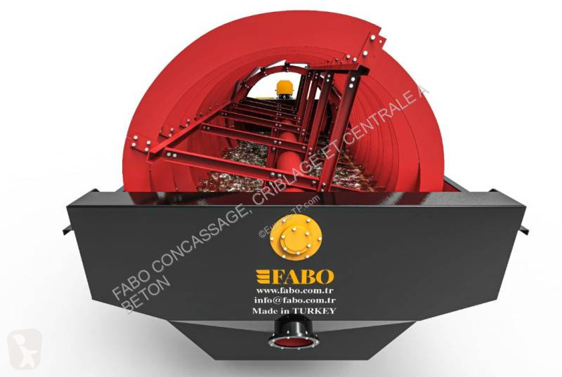 Knusning, genvinding Fabo  BUCKET WHEEL WASHER