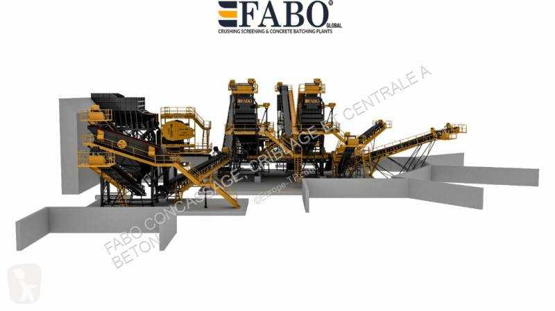 Trituración, reciclaje Fabo  TYPE FIXE 500 TPH...