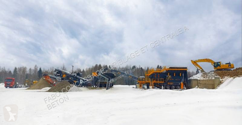 Knusning, genvinding Fabo  MCK-115 SEMI MOBILE...