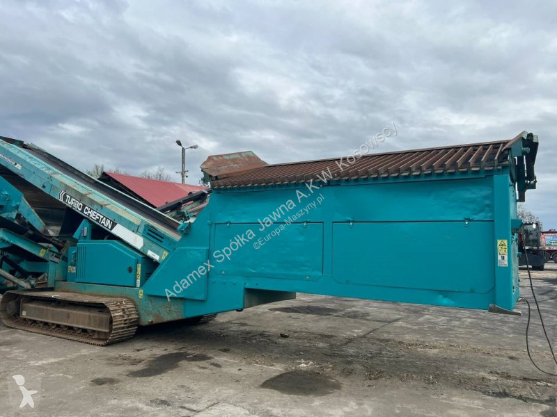Krossning, återvinning Powerscreen