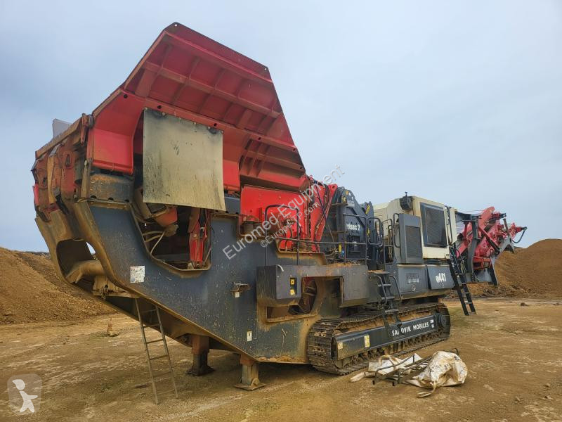 Breken, recyclen Sandvik  QI441 HSSD + Screener