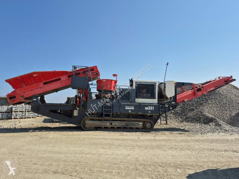 Breken, recyclen Sandvik QH331