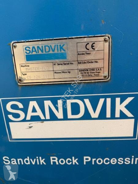 Krossning, återvinning Sandvik
