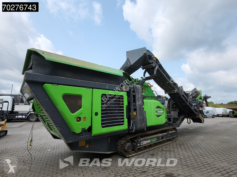 تفتيت، إعادة التدوير Terex Cobra 290R