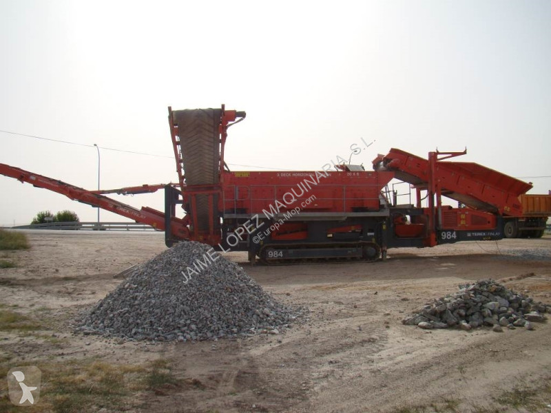 Britadeira, reciclagem Terex FINLAY 984 HORIZONTAL