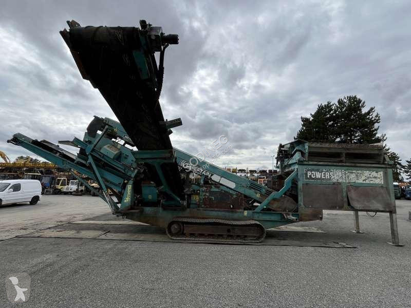 Krossning, återvinning Powerscreen