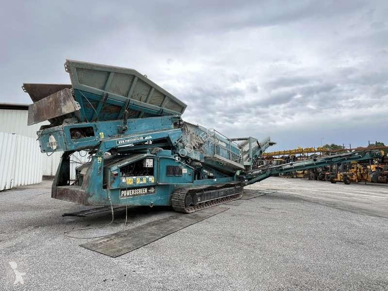 Britadeira, reciclagem Powerscreen