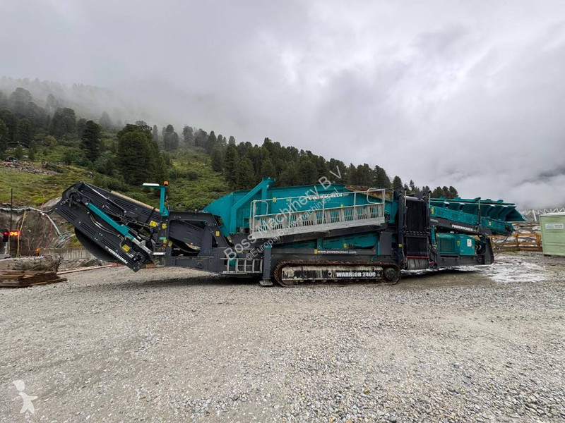 تفتيت، إعادة التدوير Powerscreen - 1000 Hours