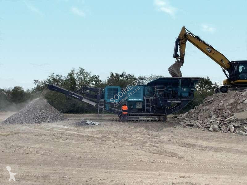 Britadeira, reciclagem Powerscreen
