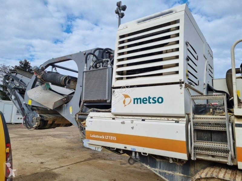 تفتيت، إعادة التدوير Metso Lokotrack LT 1315