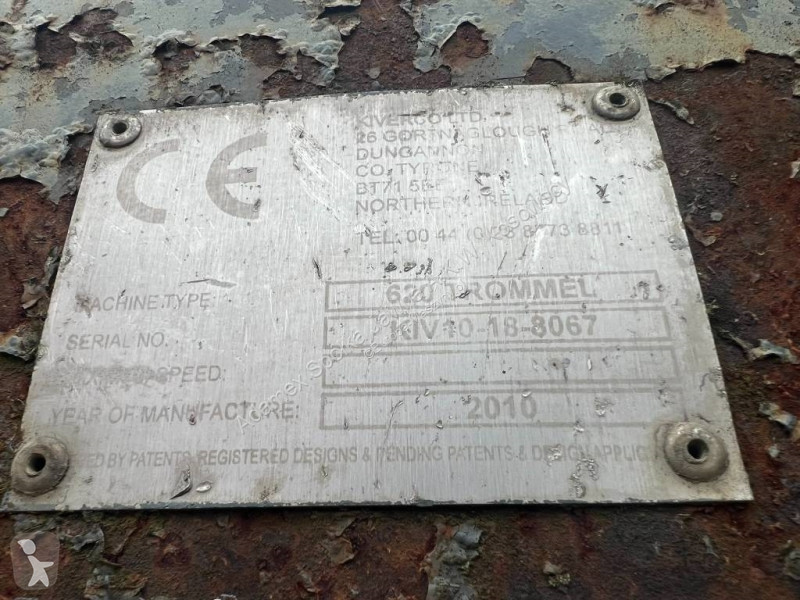 Drvenie, recyklácia Kiverco Trommel 620