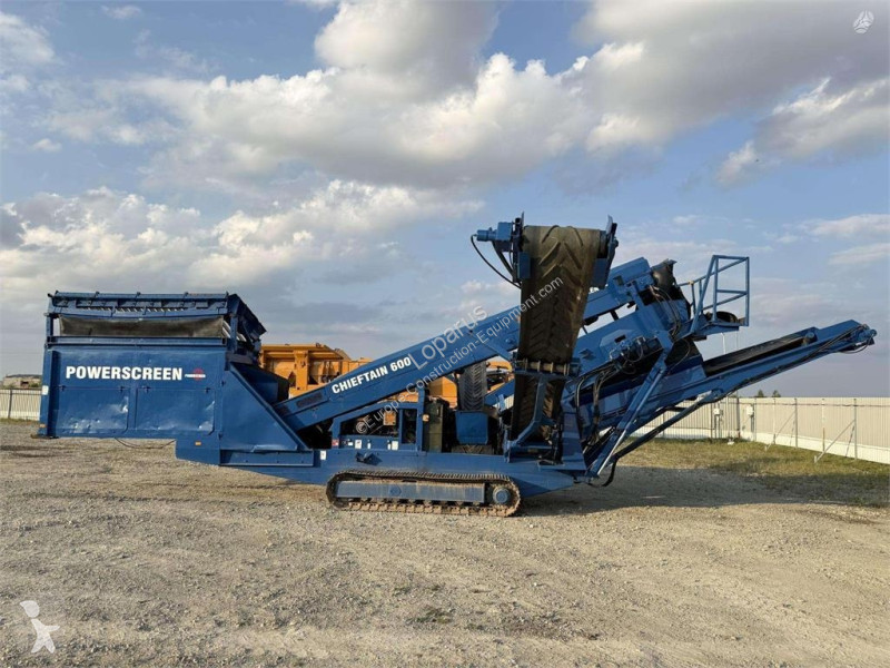 Knusning, genvinding Powerscreen