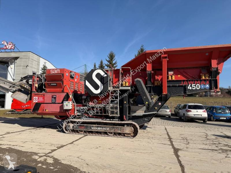 Kruszenie, recykling SBM JAWMAX 450