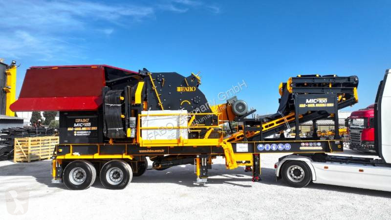 تفتيت، إعادة التدوير Fabo  MIC Serie 70–450 t/h...