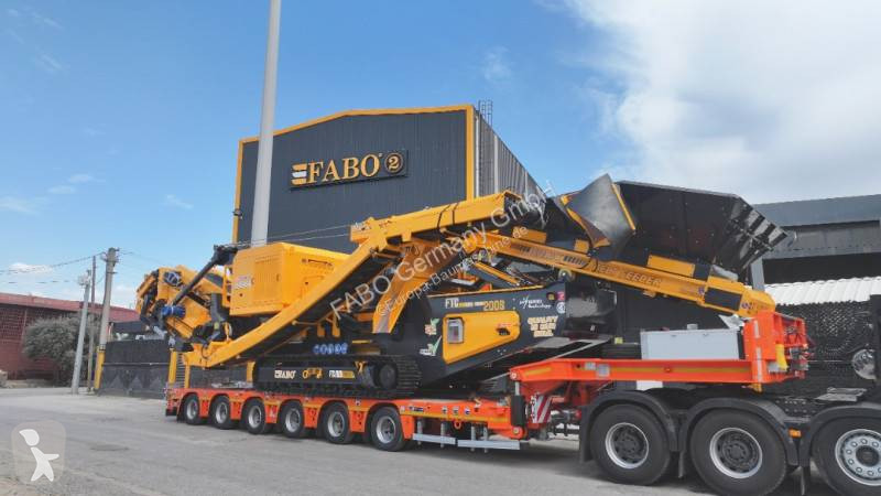 تفتيت، إعادة التدوير Fabo  FTC-200-S Mobiler...