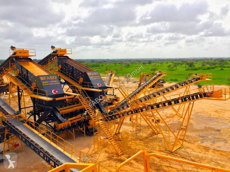تفتيت، إعادة التدوير Fabo  Stationäre Brech-...