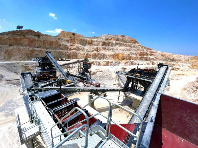تفتيت، إعادة التدوير Fabo  750 t/h Stationäre...