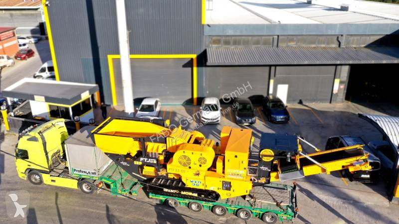 تفتيت، إعادة التدوير Fabo  FTJ 11-60 Tracked...