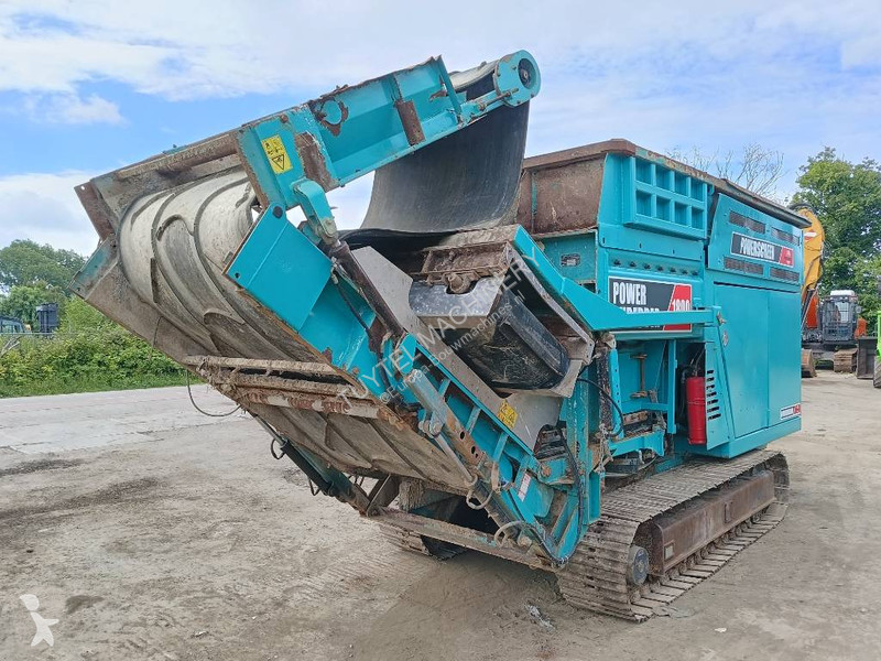 تفتيت، إعادة التدوير Powerscreen powershredder...